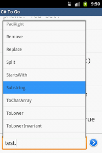 codecompletion