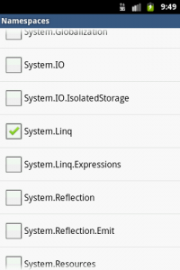 namespaces